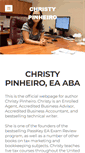 Mobile Screenshot of christypinheiro.com